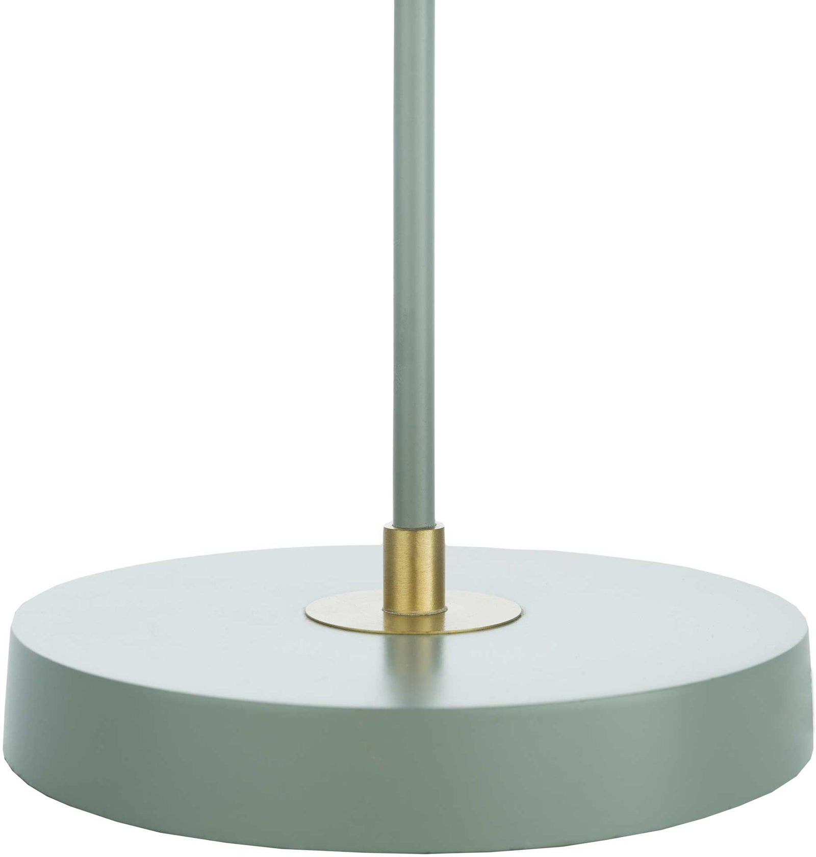Benson Table Lamp Medium Gray/Gray/Brass