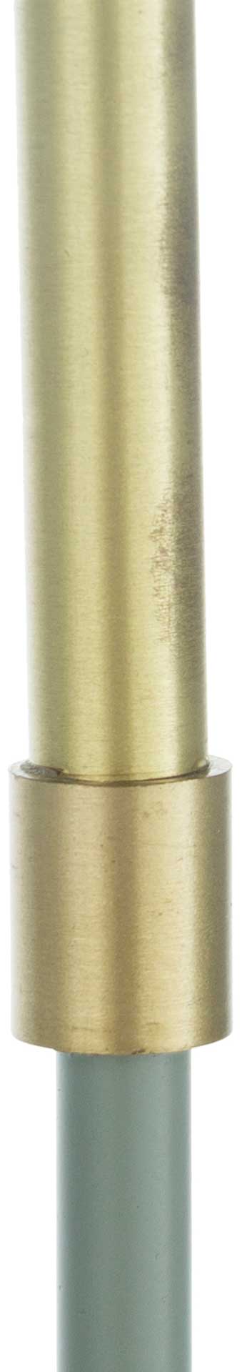 Benson Table Lamp Medium Gray/Gray/Brass