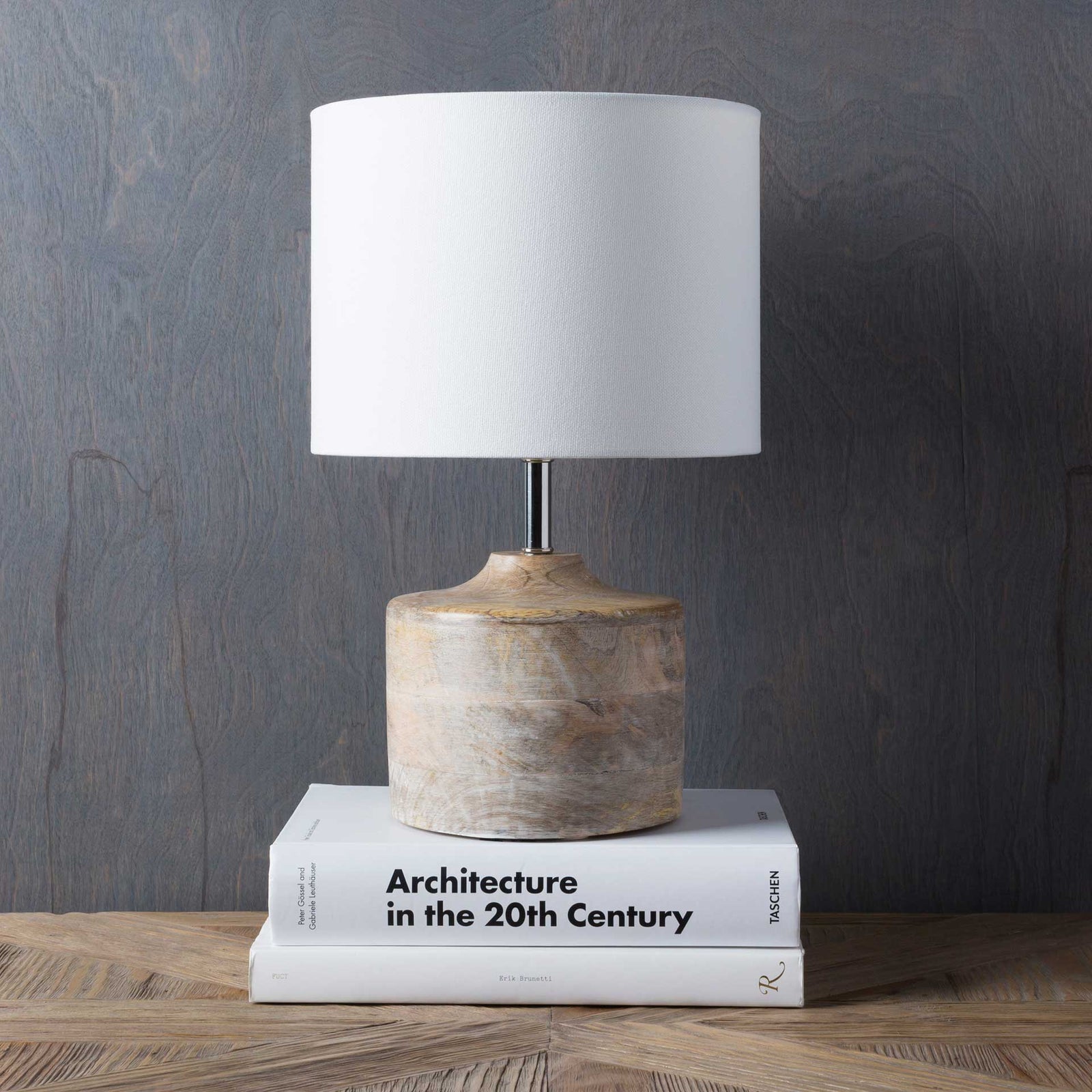 Cohen Table Lamp White/Natural