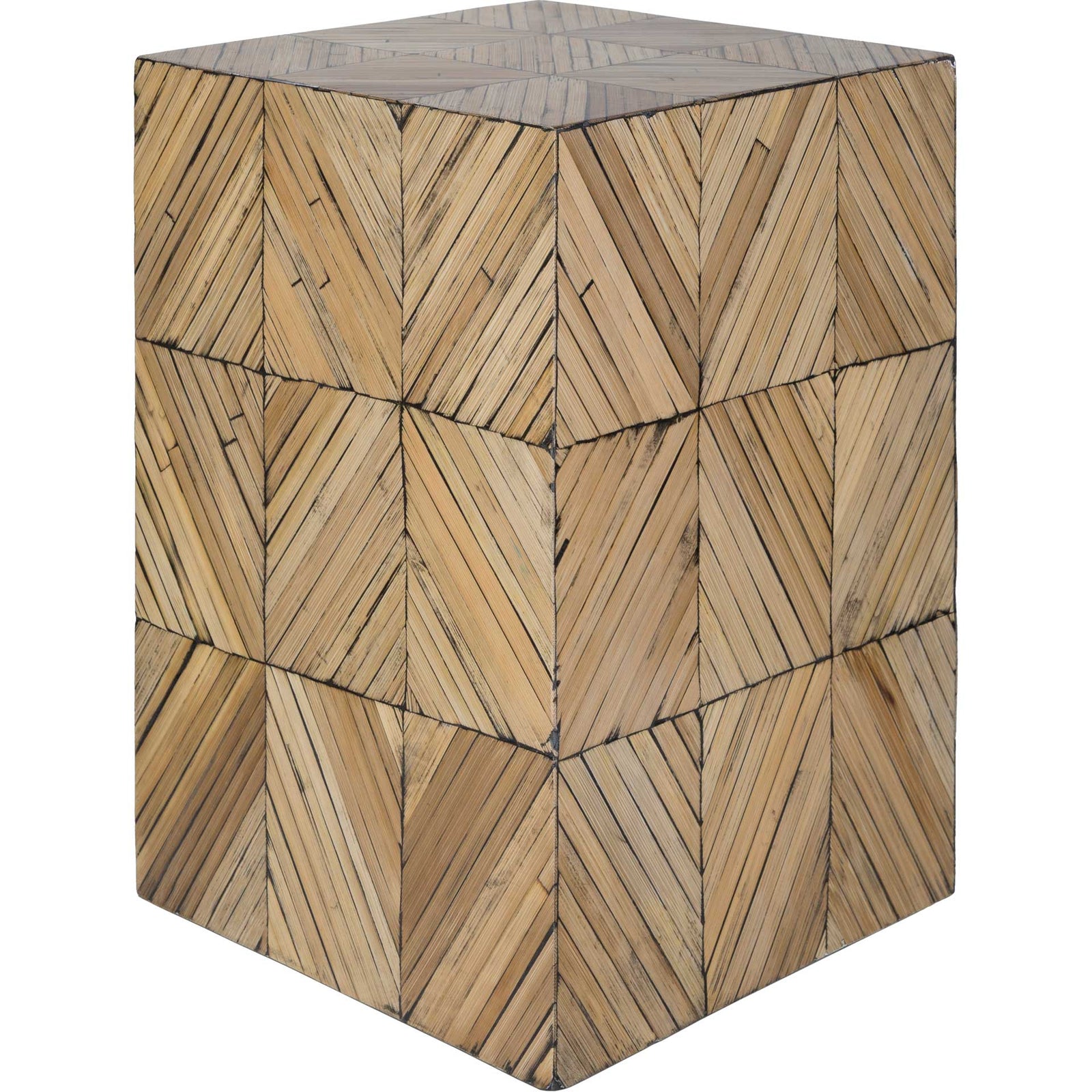 Cordin Garden Stool Natural/Black