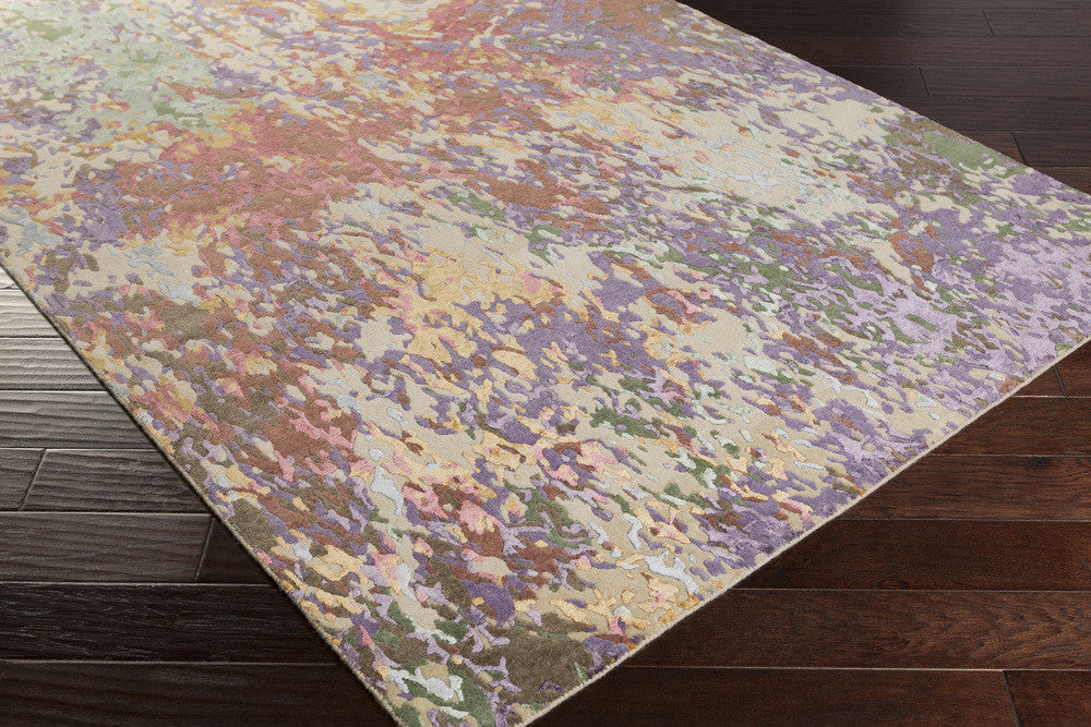 Chemistry Eggplant/Lavender Area Rug