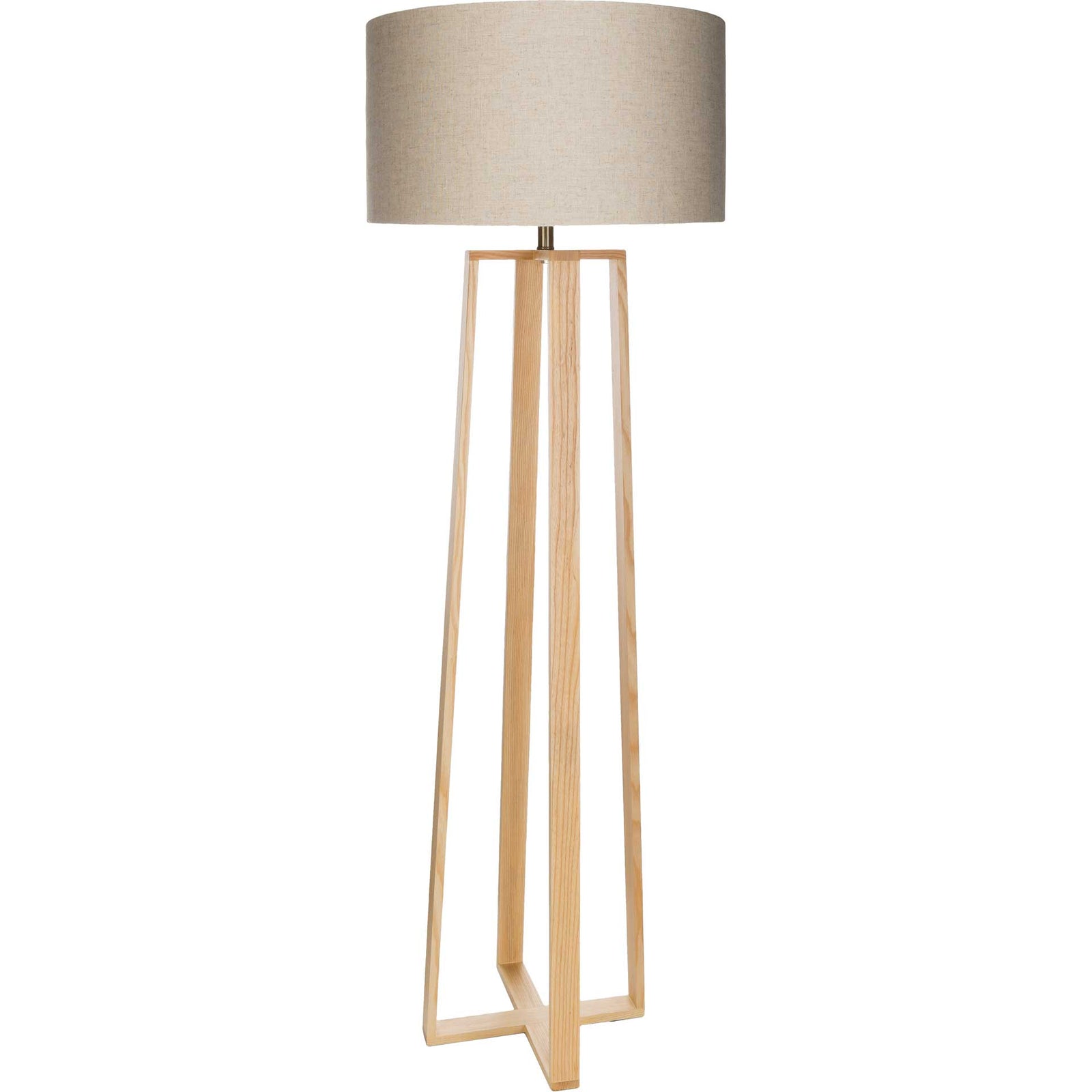 Cairo Floor Lamp Ivory/Natural/Off-White