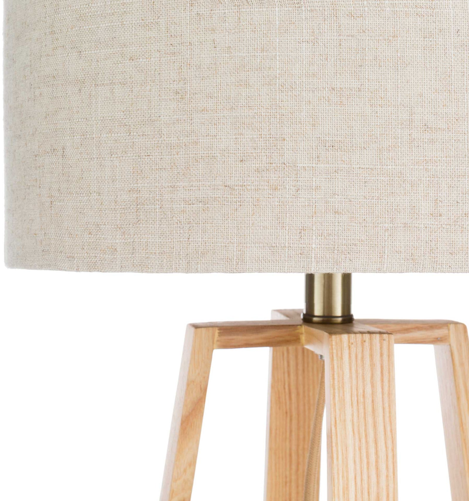Cairo Table Lamp Ivory/Natural/Gray