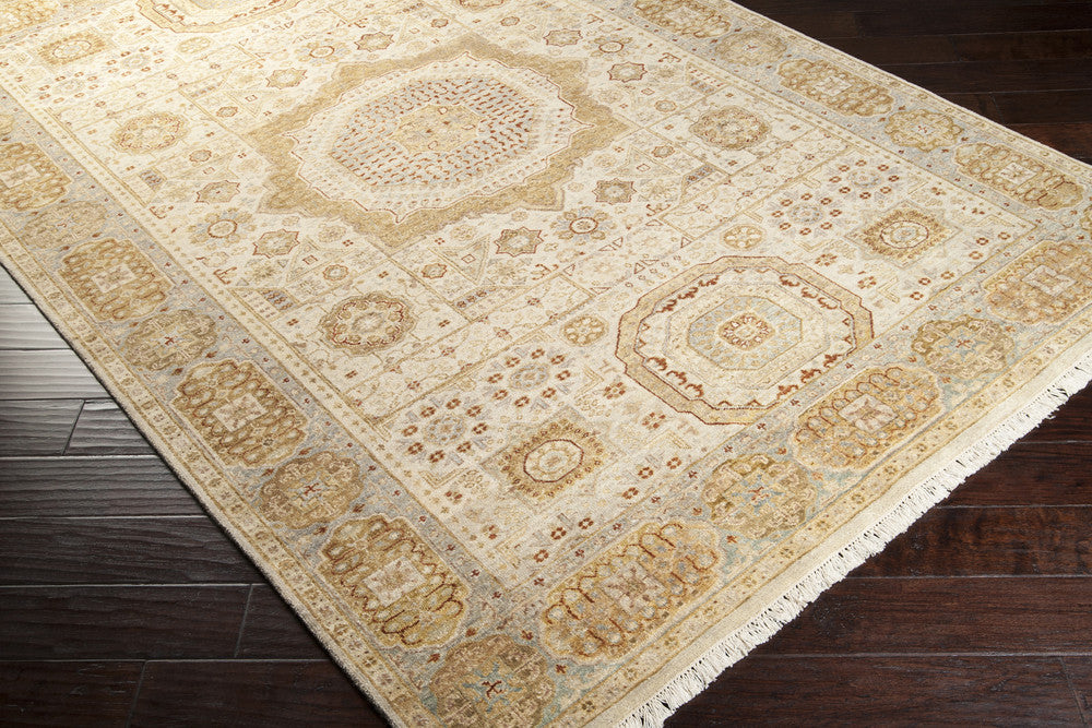 Cambridge Beige/Gold Area Rug