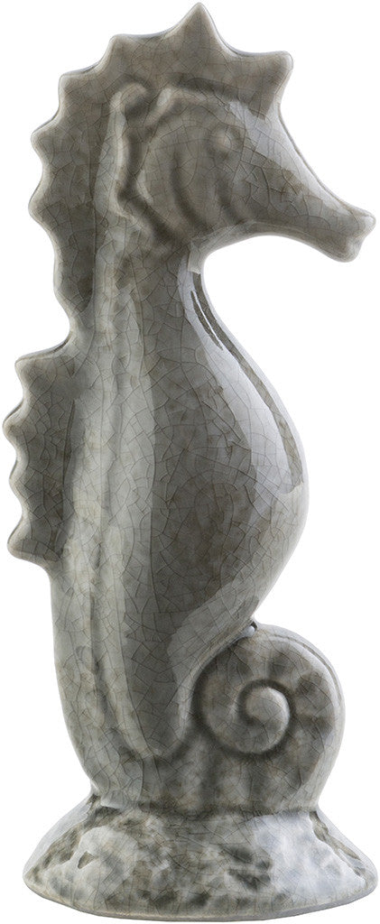 Clearwater Ceramic Sea Horse Charcoal