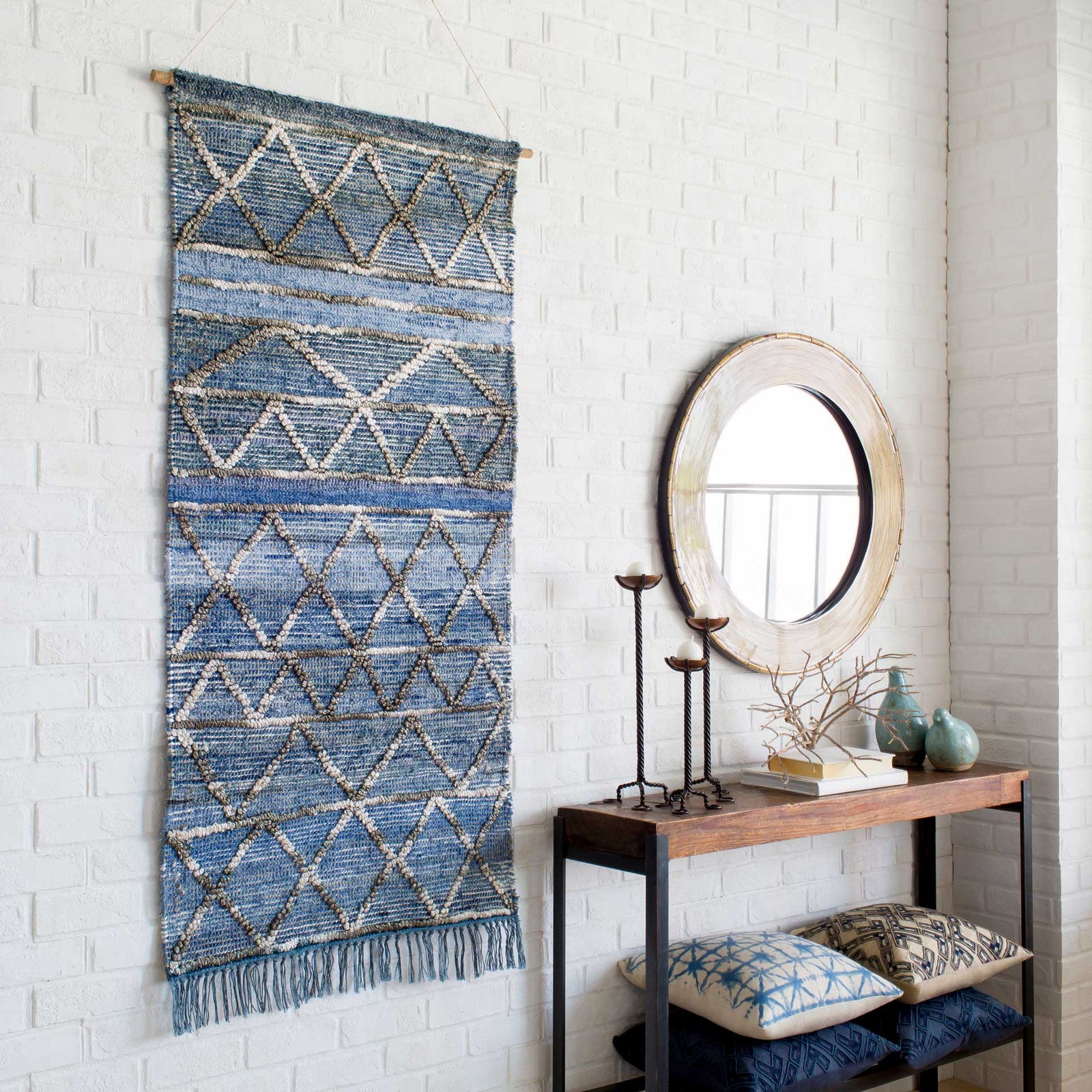 Casa Wall Hanging Cobalt