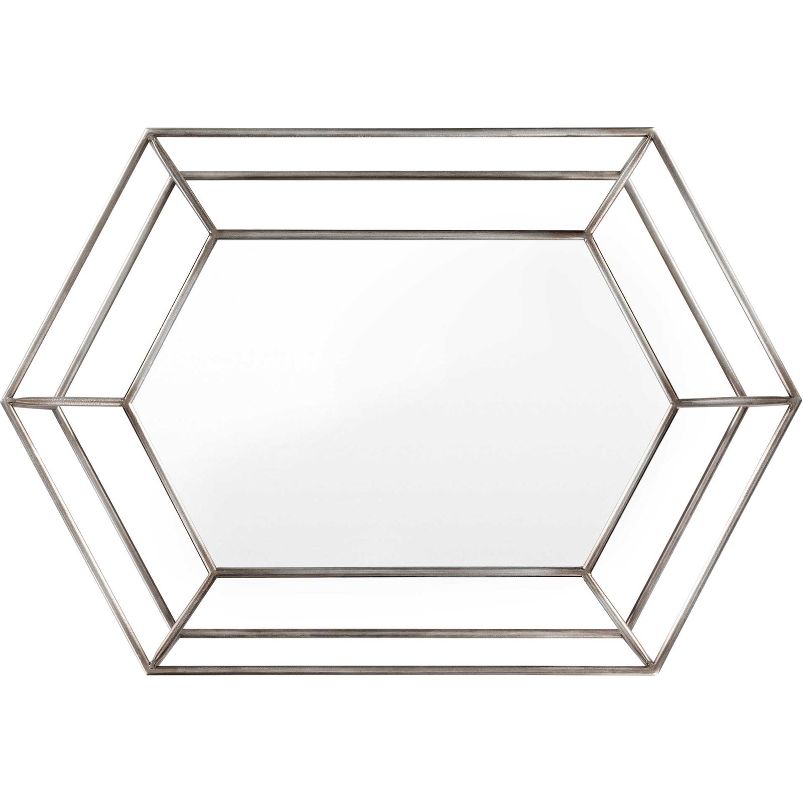 Colby Mirror Silver