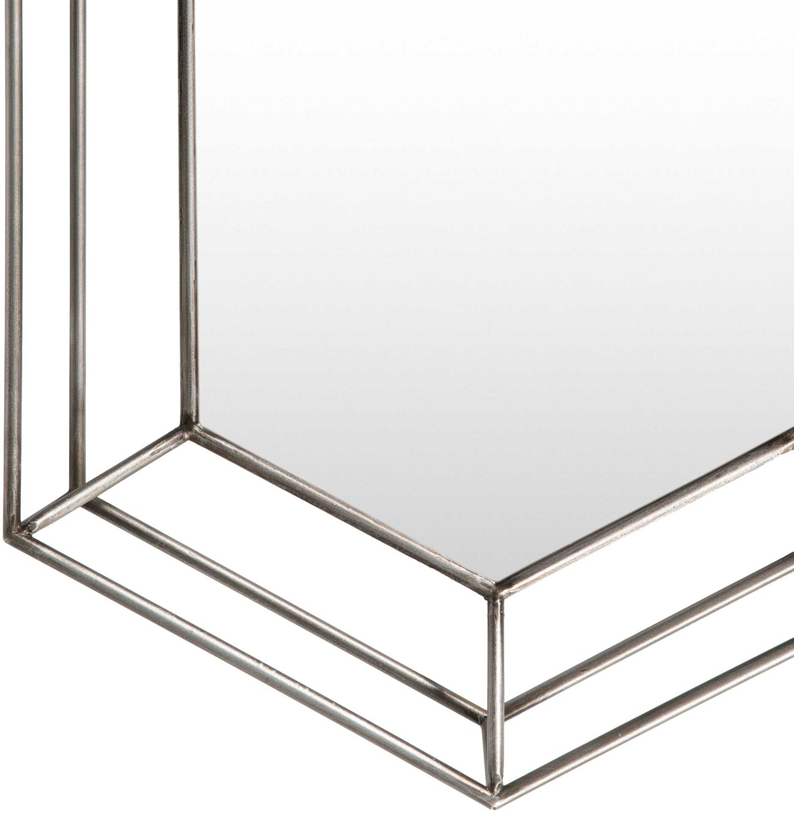 Colby Mirror Silver