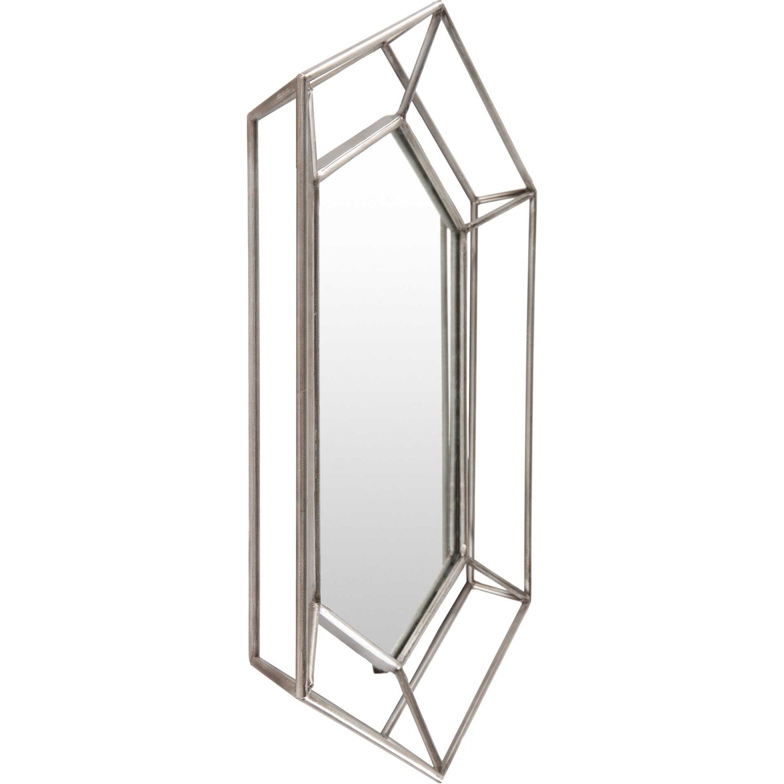Colby Mirror Silver