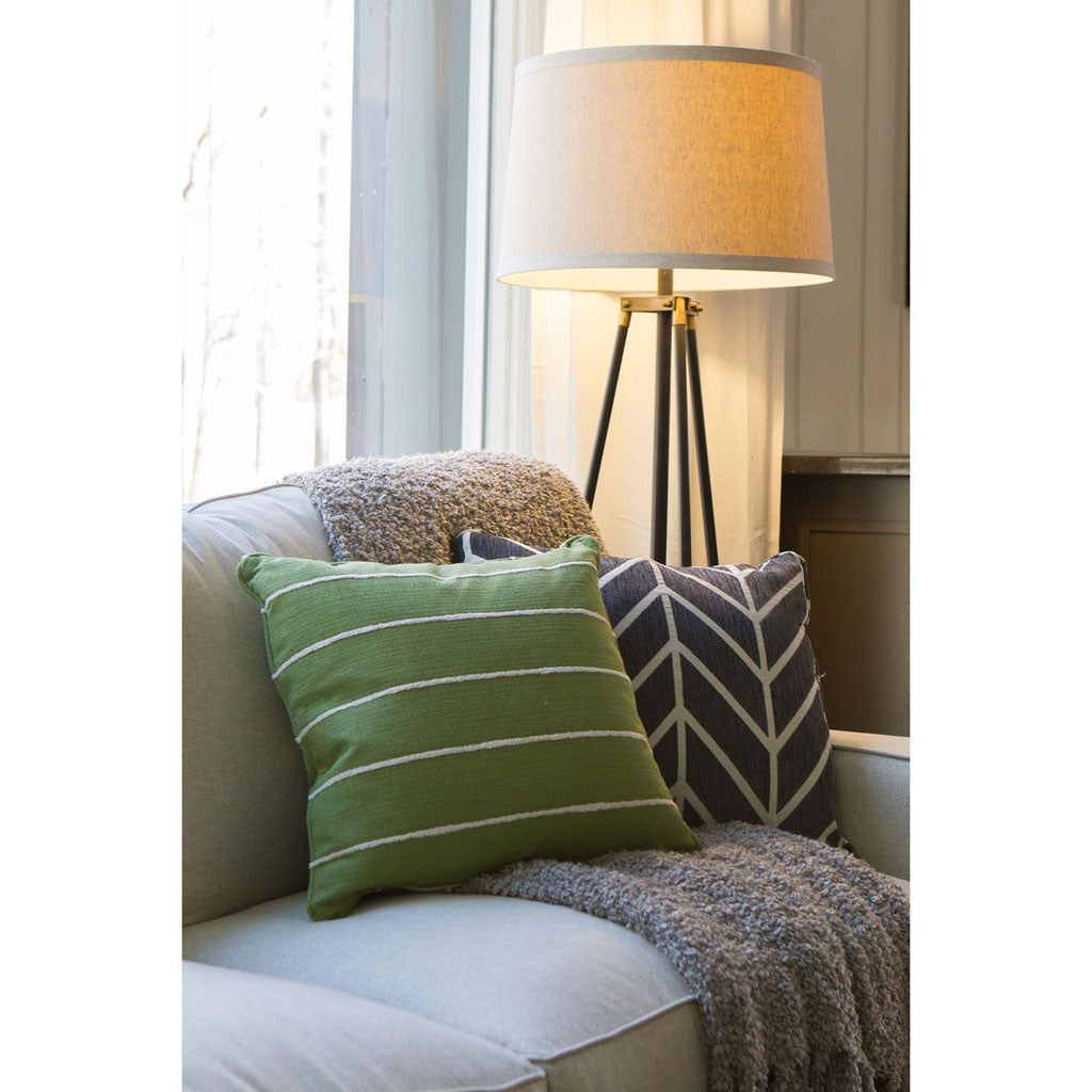 Langley Tripod Floor Lamp Black/Gold