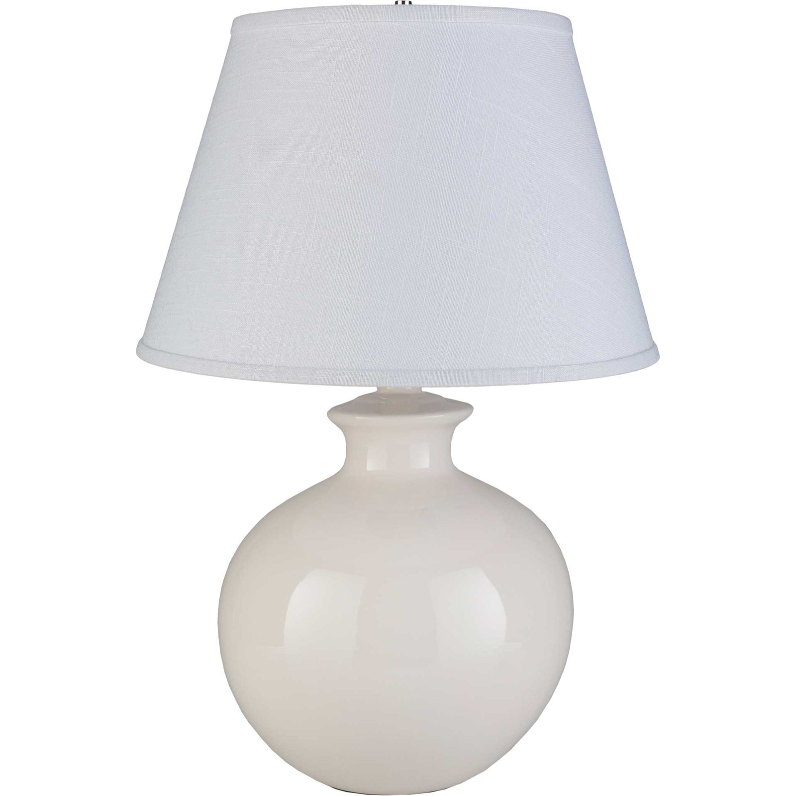 Delaney Table Lamp Ivory/White