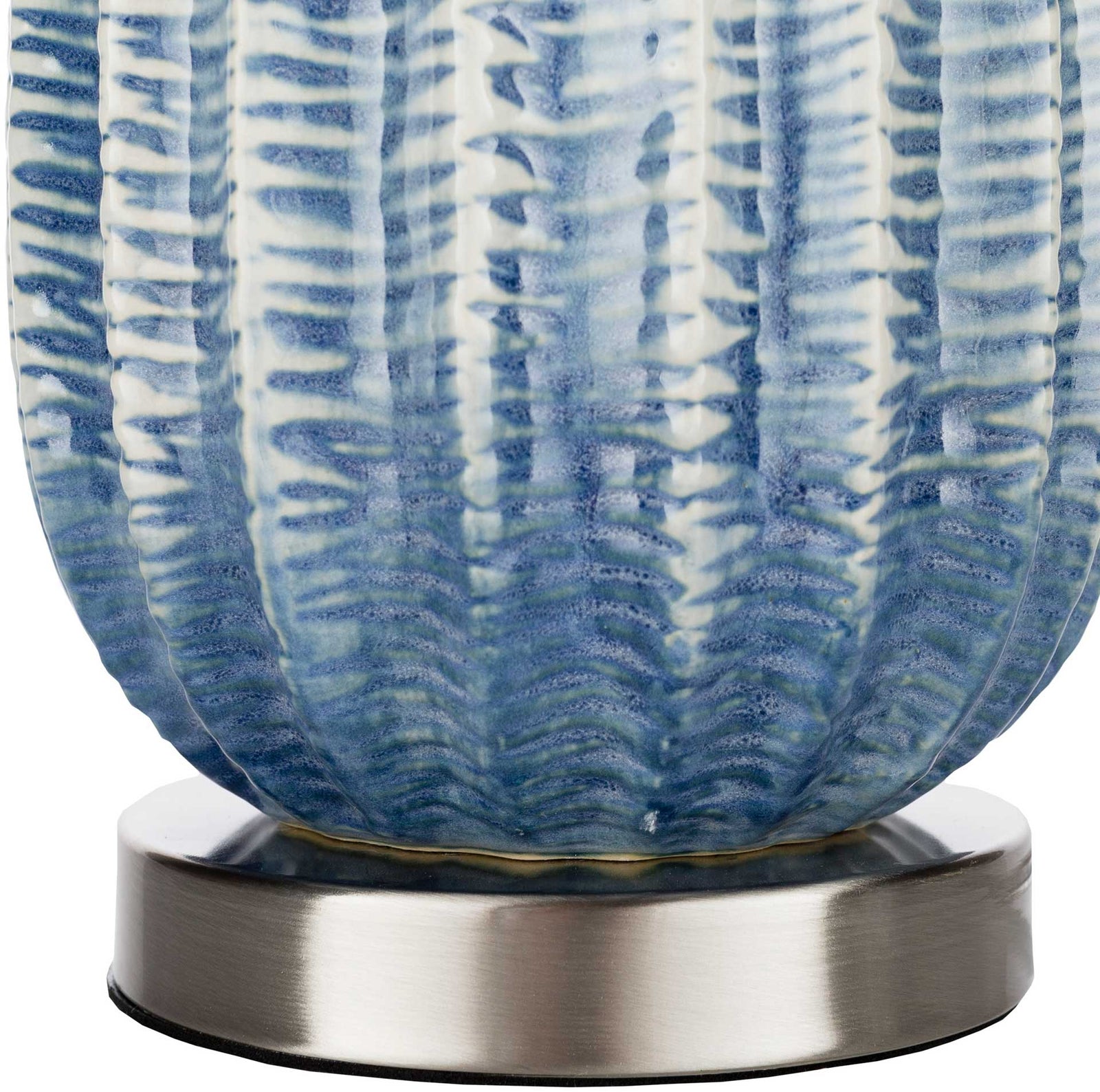Adelaide Table Lamp Navy/White/Blue