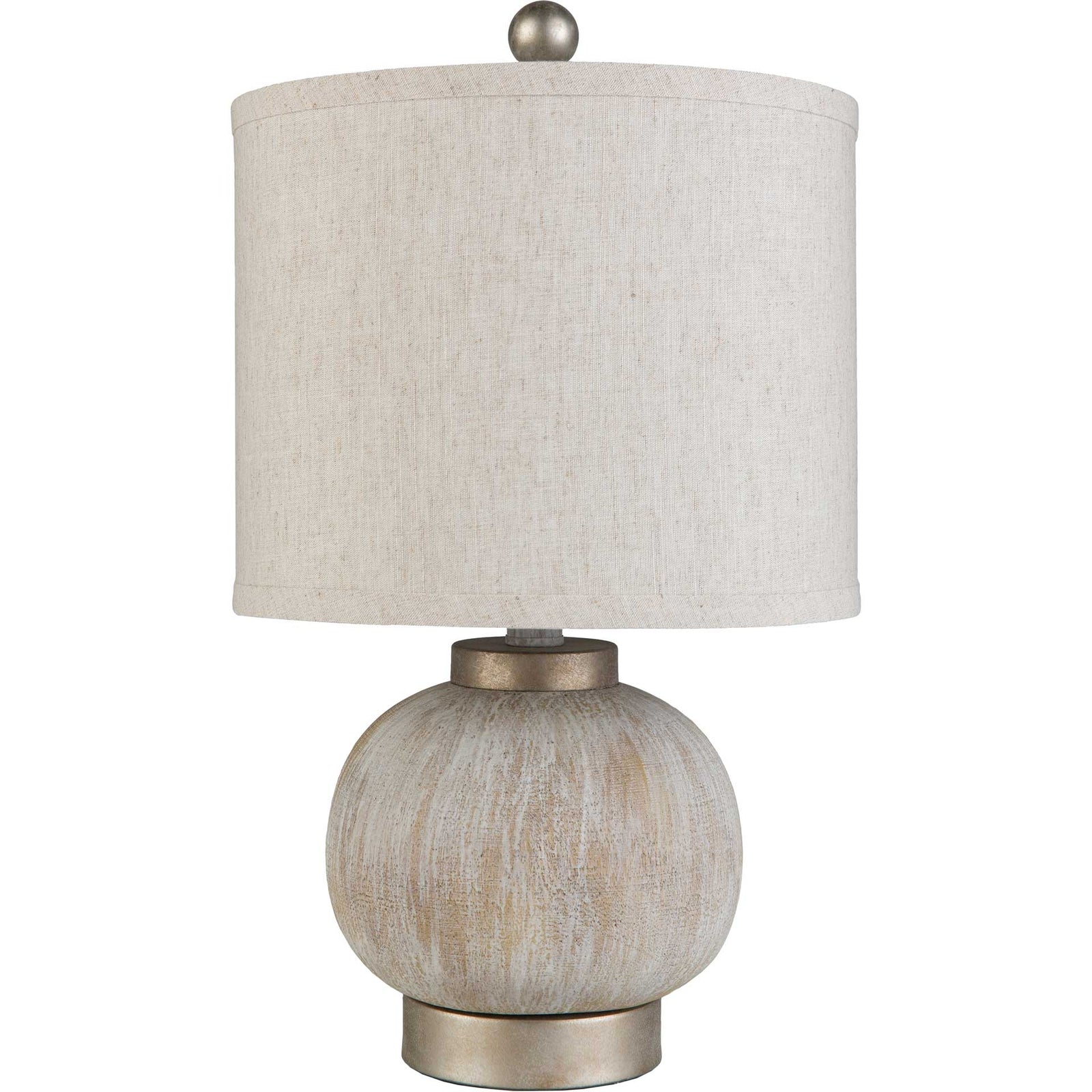 Denver Table Lamp Ivory/Tan/White