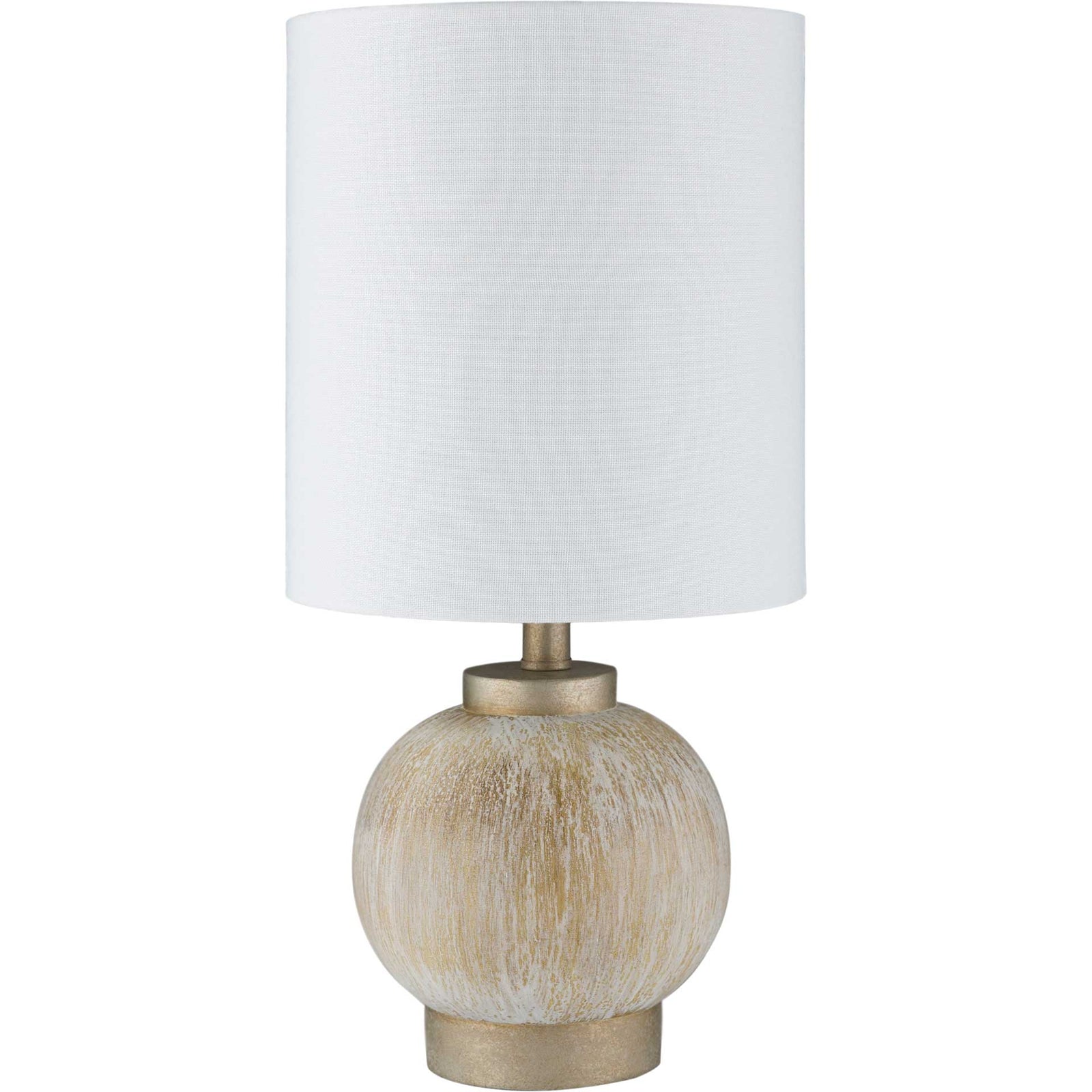 Denver Table Lamp Ivory/White/Tan