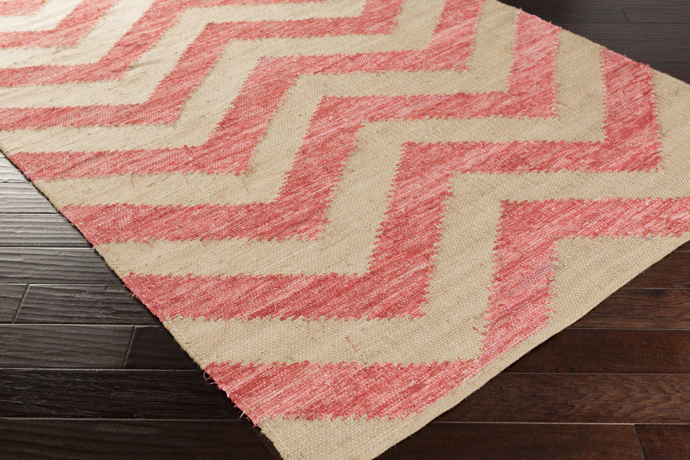 Denim Carnation/Beige Area Rug