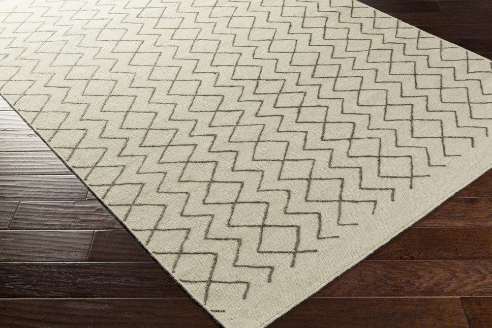 Dasher Dark Brown/Cream Area Rug