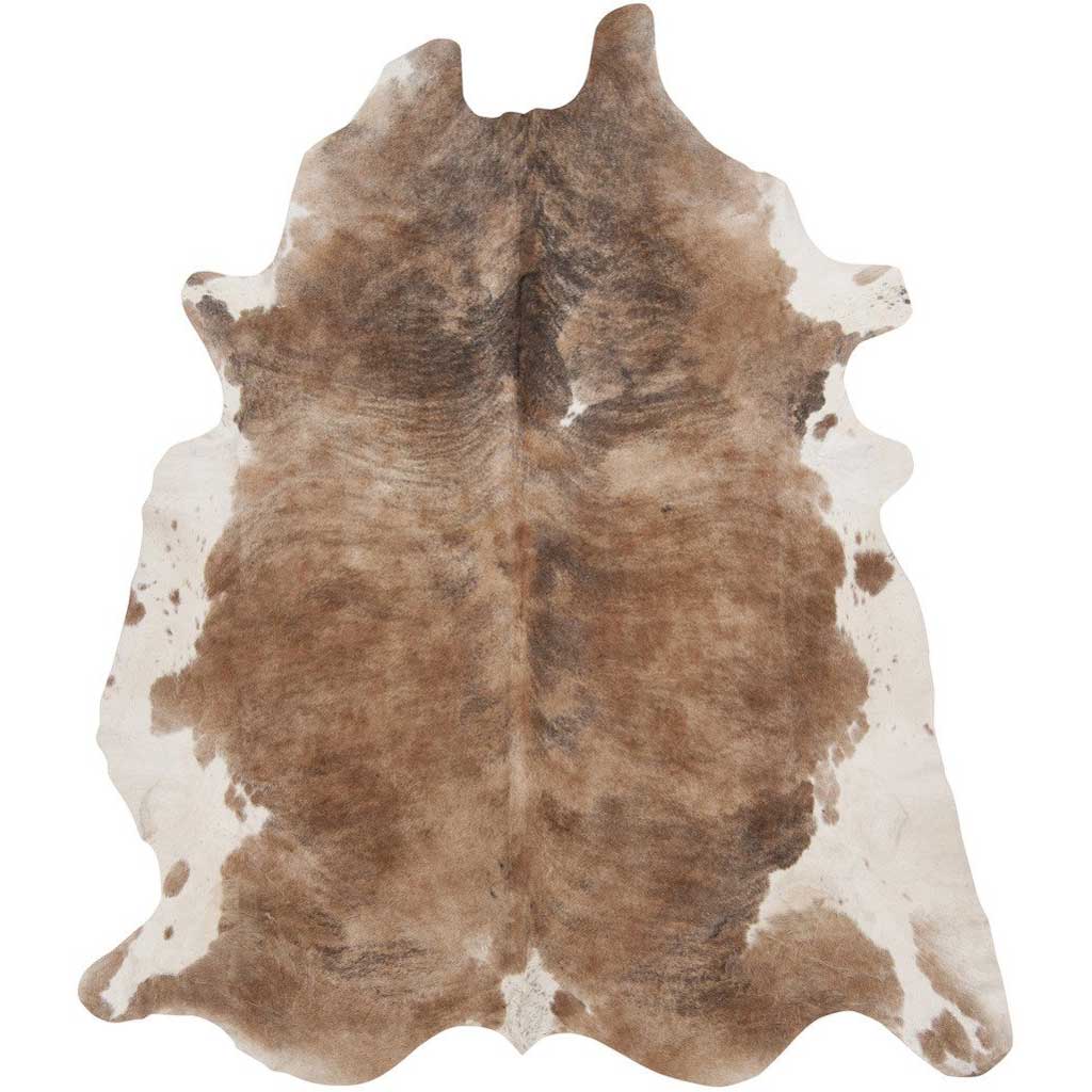 Duke Beige/Mocha Cowhide Rug