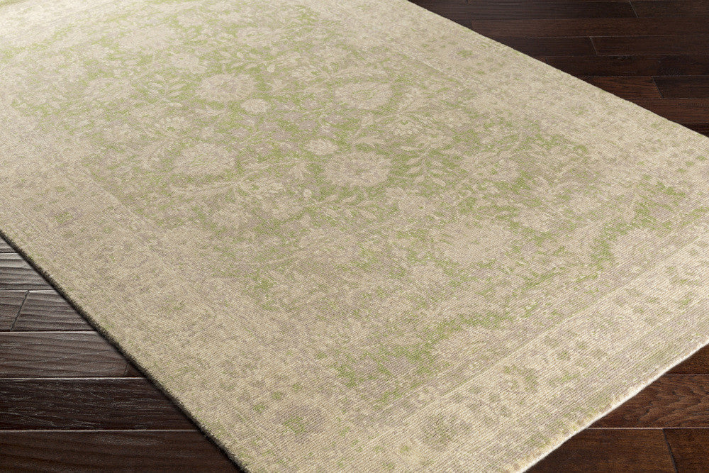 Edith Cream/Lime/Taupe Area Rug