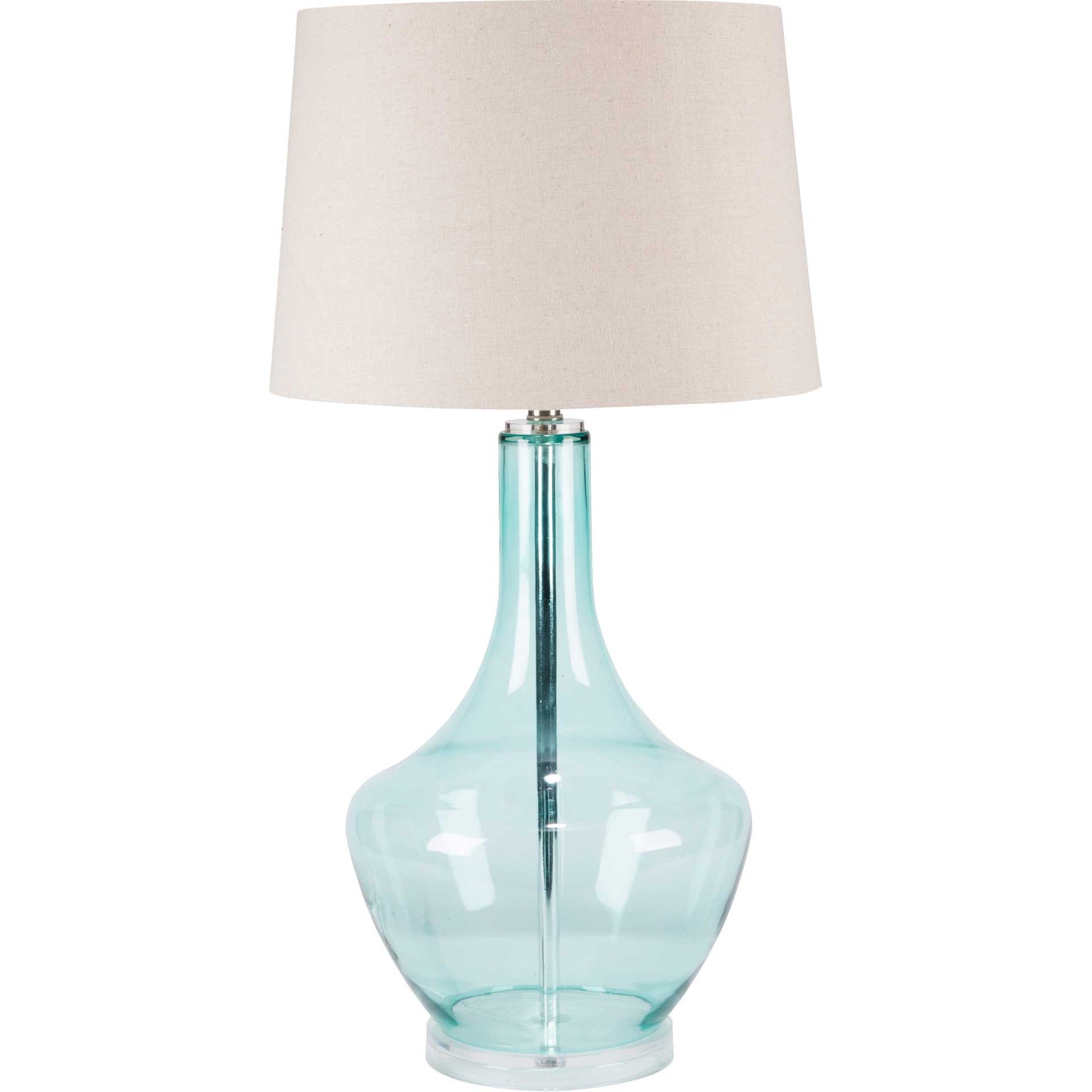 Eddie Table Lamp Ivory/Pale Blue/Aqua