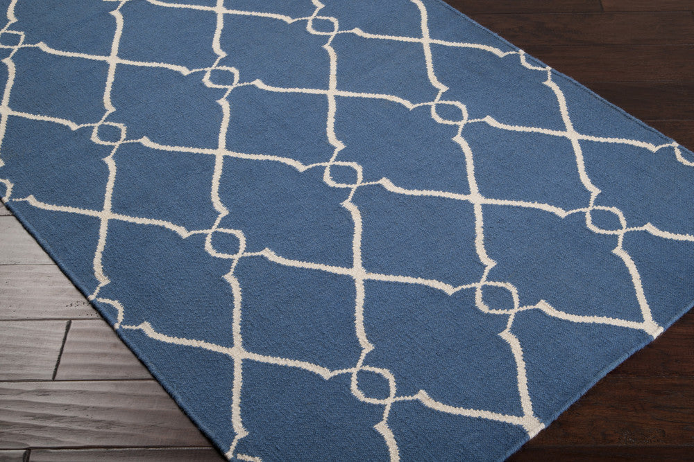Fallon Cobalt/Beige Area Rug