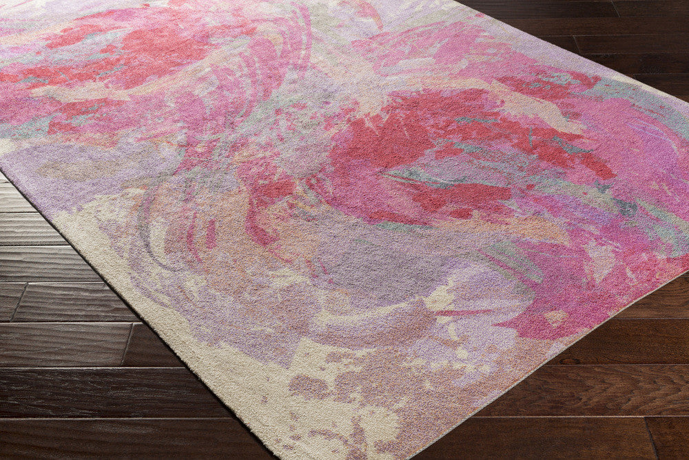 Felicity Hot Pink/Lavender/Teal Area Rug