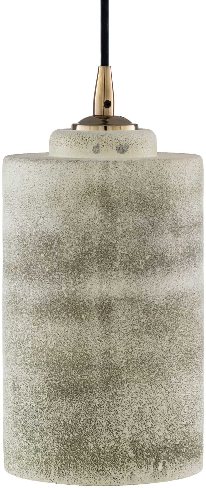 Gideon Ceiling Lamp White/Medium Gray/Rust