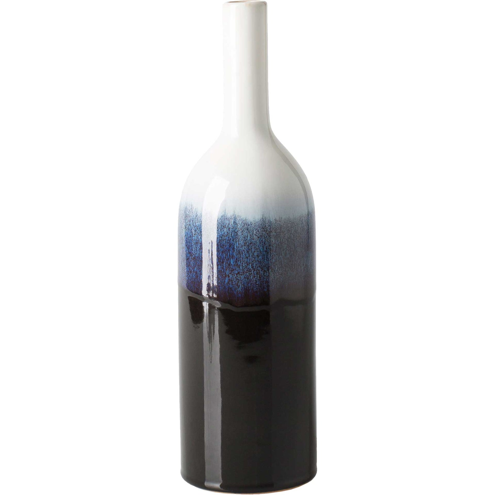 Hamza Vase Ivory/Navy