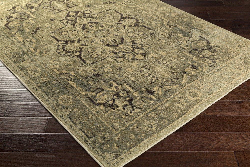 Hathaway Olive/Charcoal/Black Area Rug