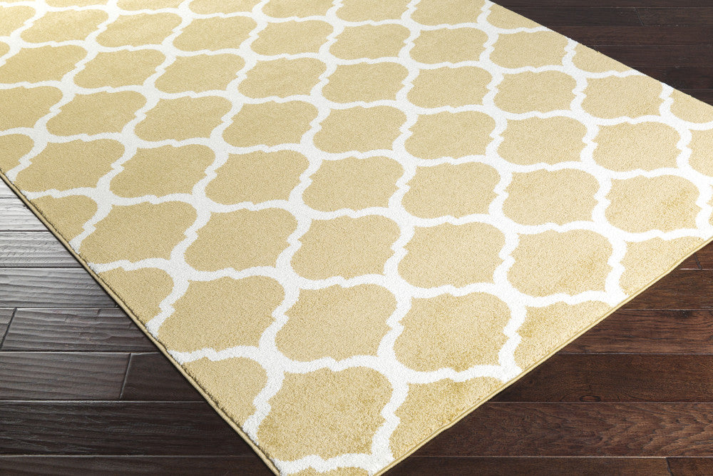 Horizon Lattice Gold/Ivory Area Rug