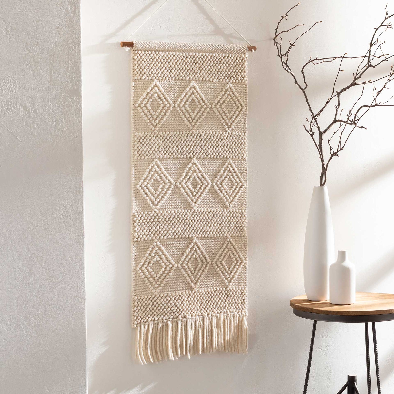 Hugo Wall Hanging White