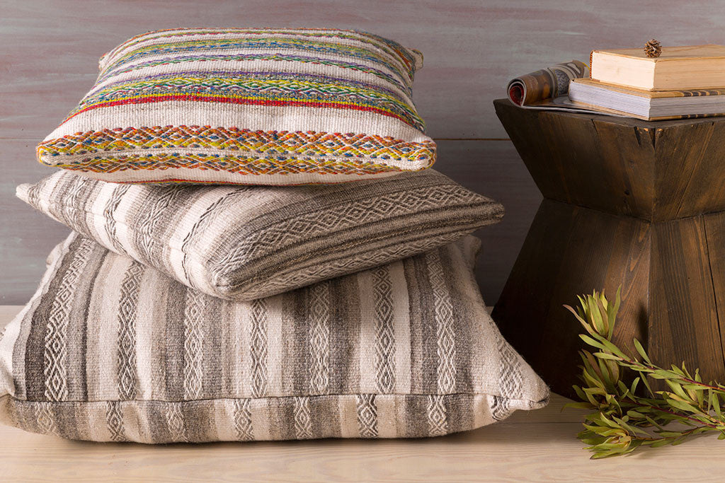 Tender Tribal Magenta/Ivory Pillow