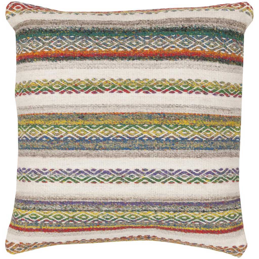 Tender Tribal Magenta/Ivory Pillow
