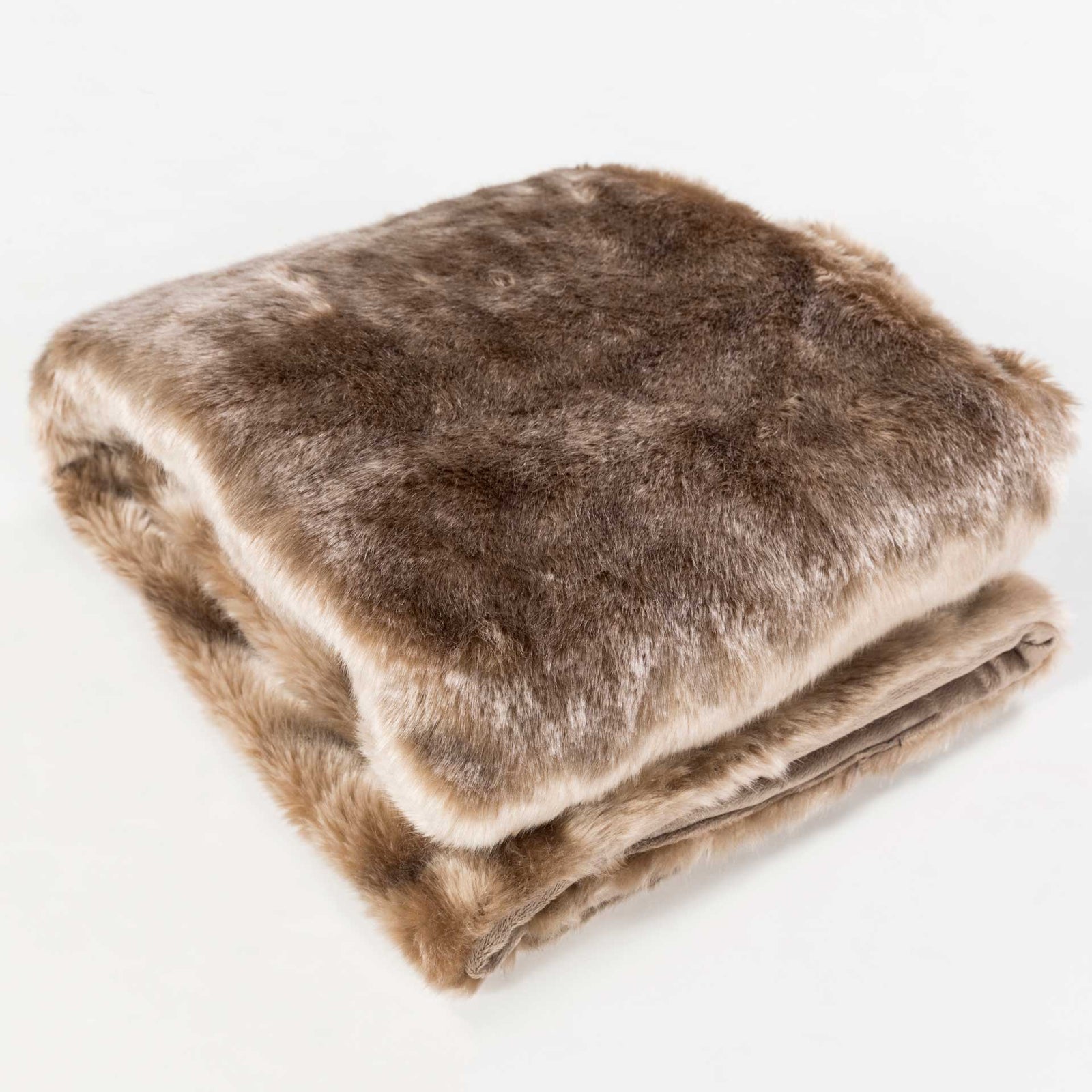 Innu Camel/Taupe Throw