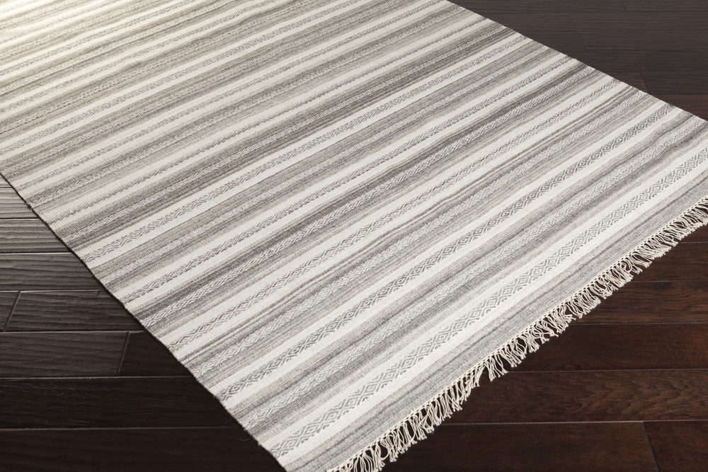 Isabella Light Gray/Ivory Area Rug