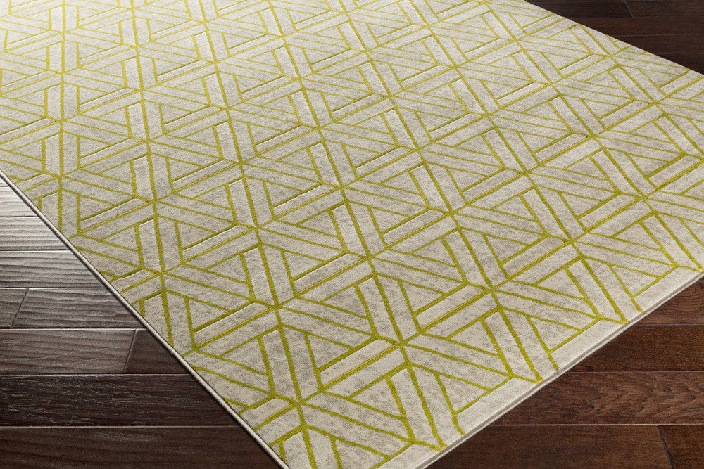 Jax Light Gray/Lime/Olive Area Rug