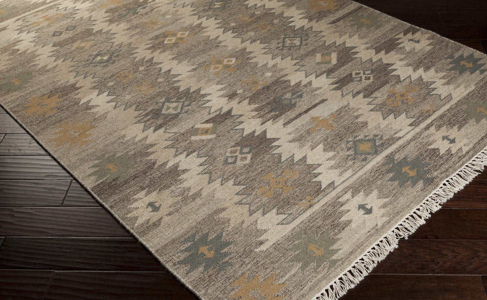 Jewel Tone II Light Gray/Taupe Area Rug