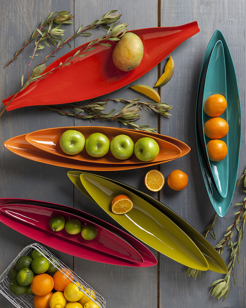 ELM Pressed Paper Tray Tangerine