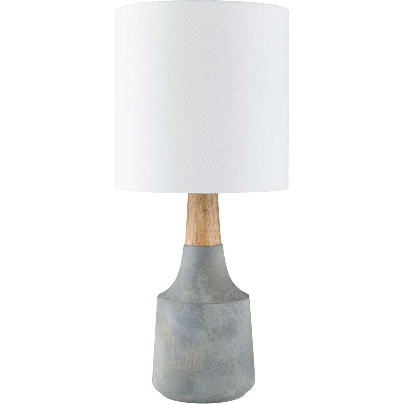 Keaton Table Lamp Denim/White/Charcoal