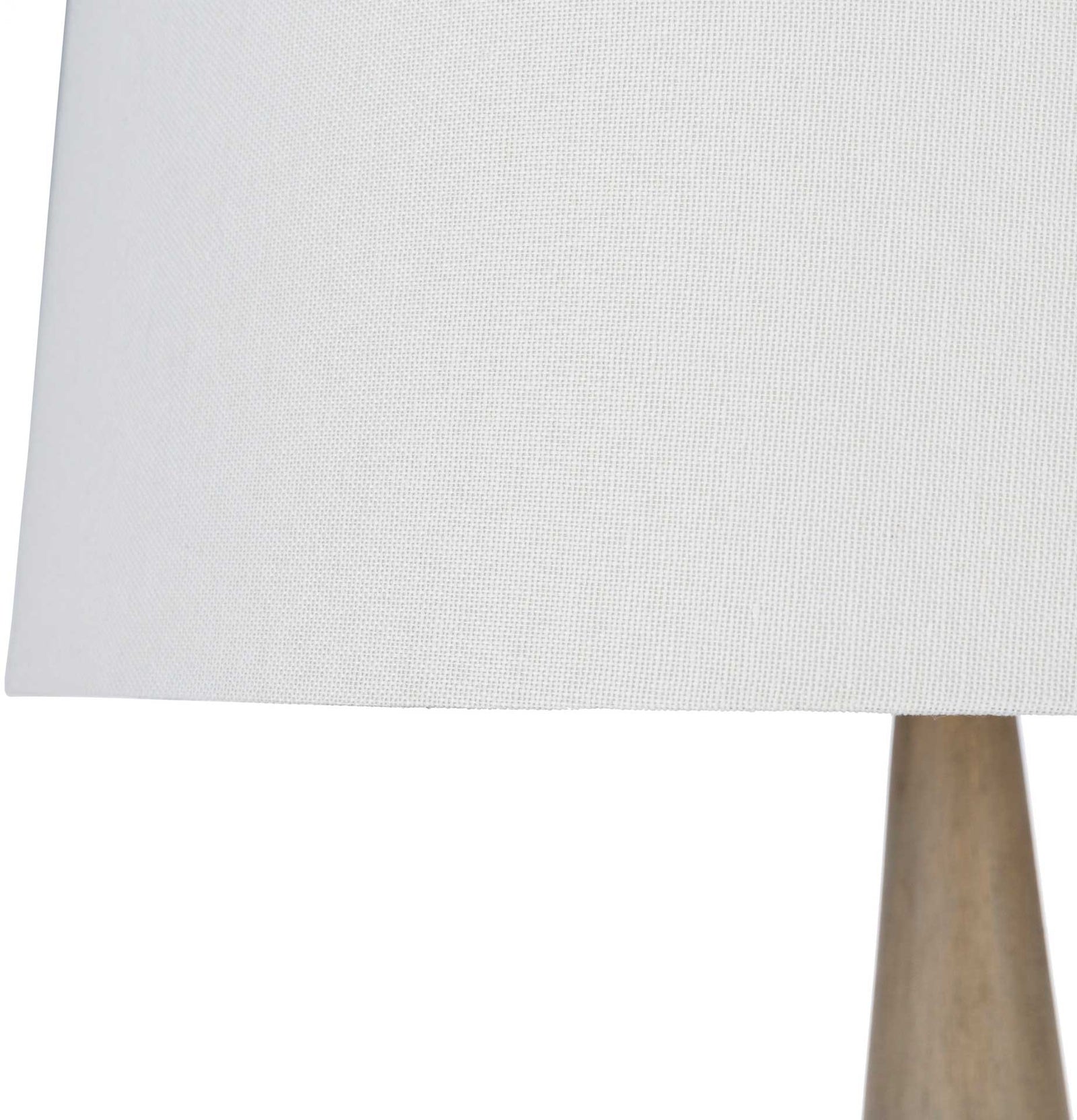Keaton Table Lamp White/Medium Gray