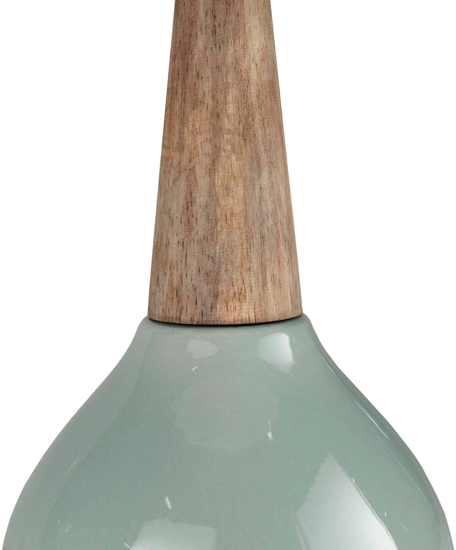 Keaton Table Lamp Pale Blue/White