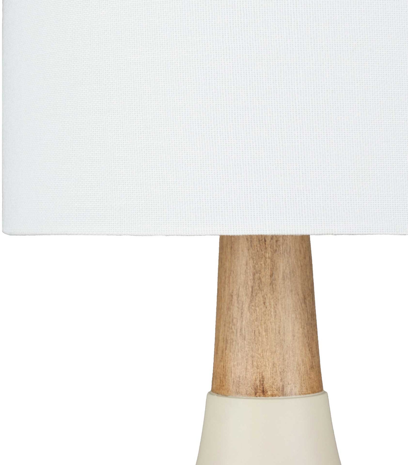 Keaton Table Lamp Ivory/White/Tan