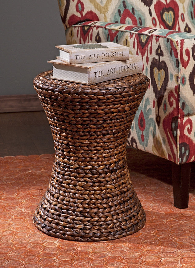 Spalding Banana Leaf Ottoman