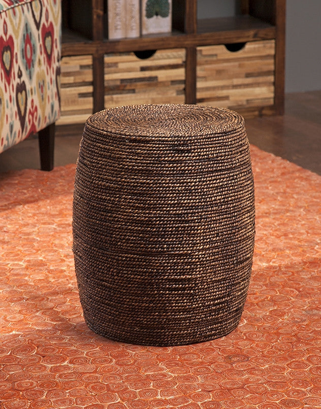 Colquitt Seagrass Ottoman
