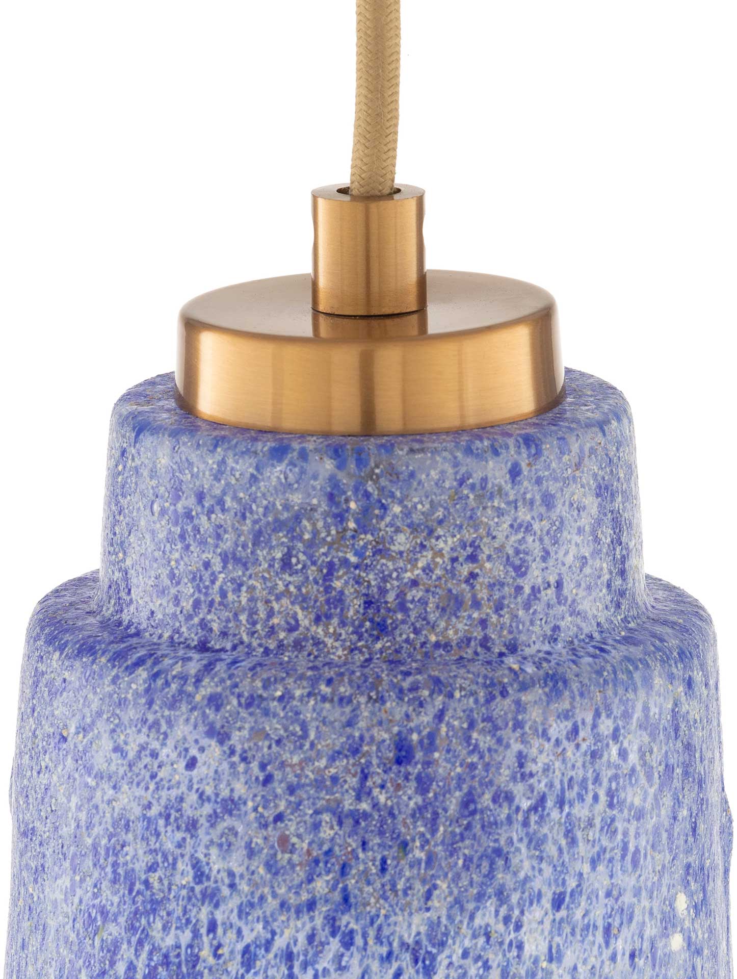 Leilani Ceiling Lamp Violet/Blue/Bronze