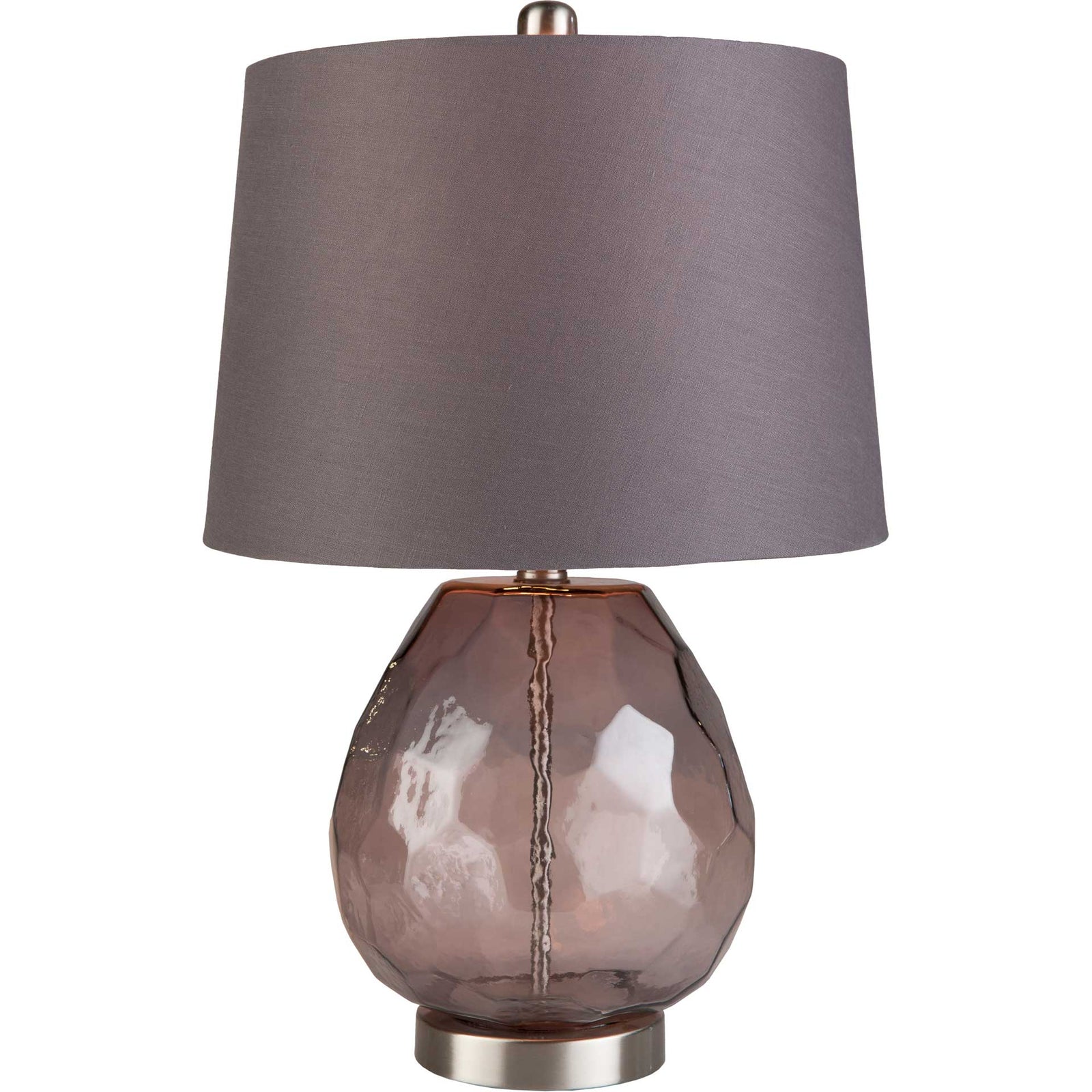Lainey Table Lamp Dark Purple/Smoke/Charcoal