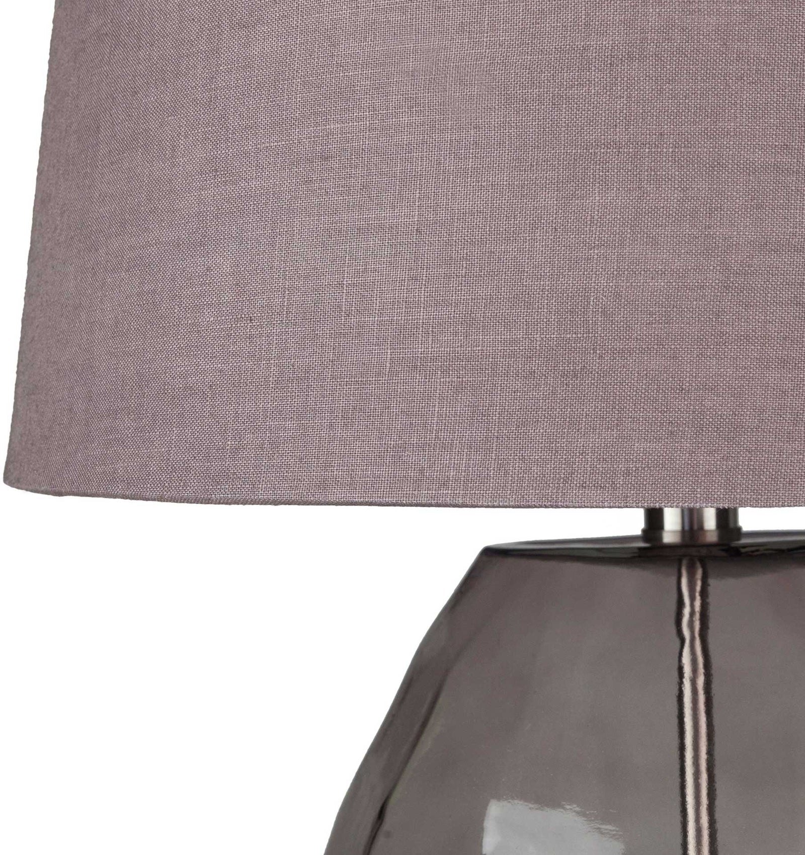 Lainey Table Lamp Dark Purple/Smoke/Charcoal