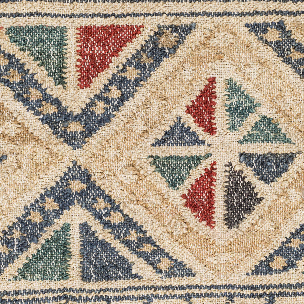 Lenora Cream/Tan/Navy Area Rug