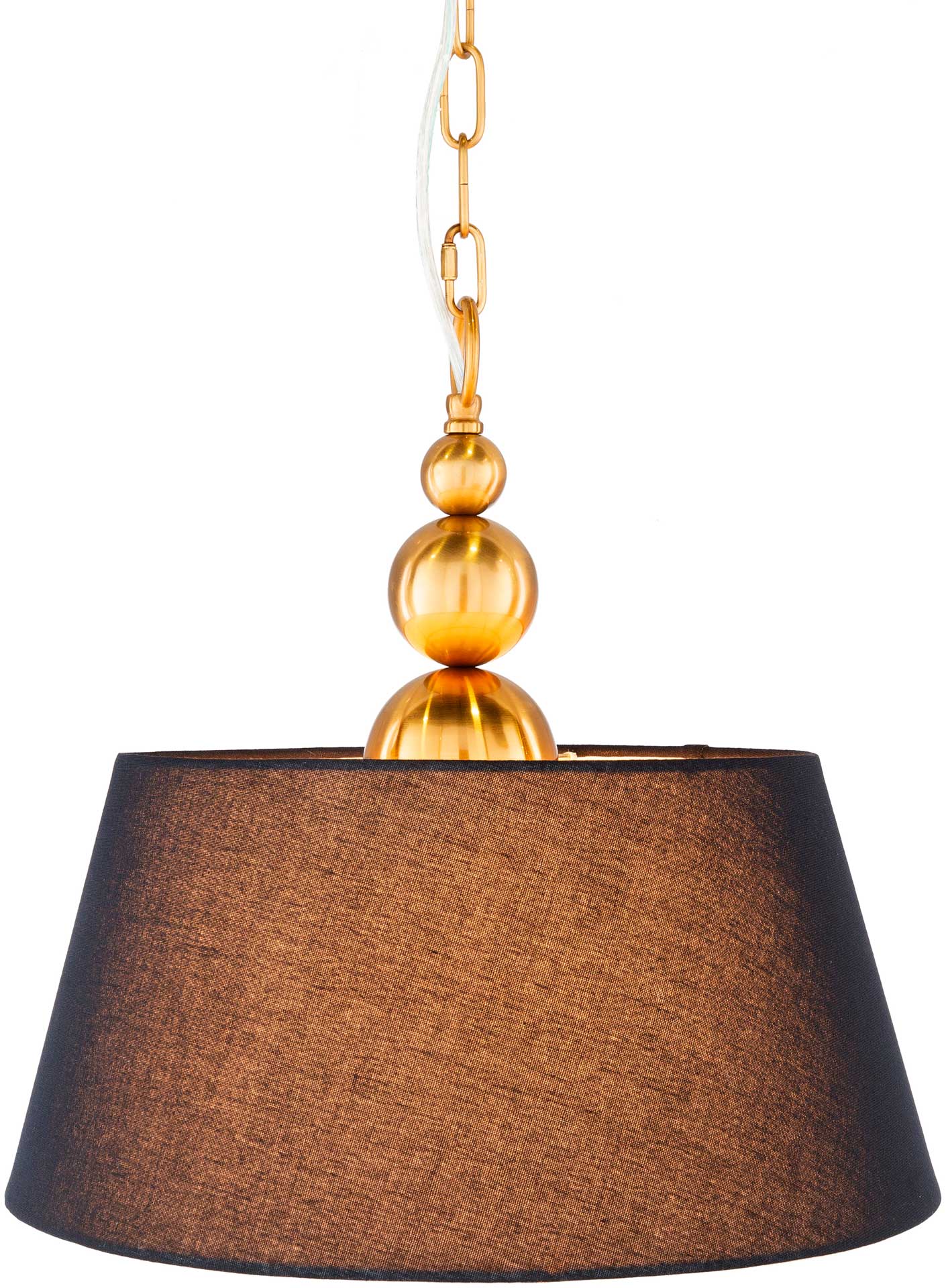Londyn Ceiling Lamp Black/White/Brass