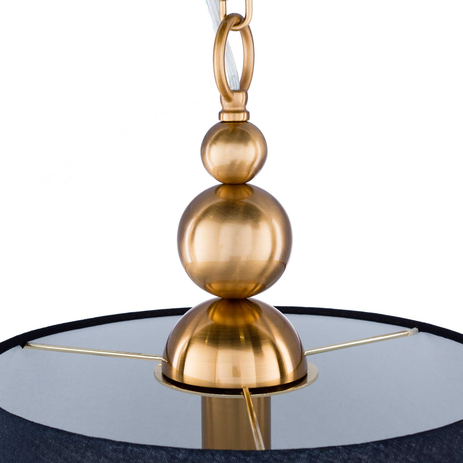 Londyn Ceiling Lamp Black/White/Brass