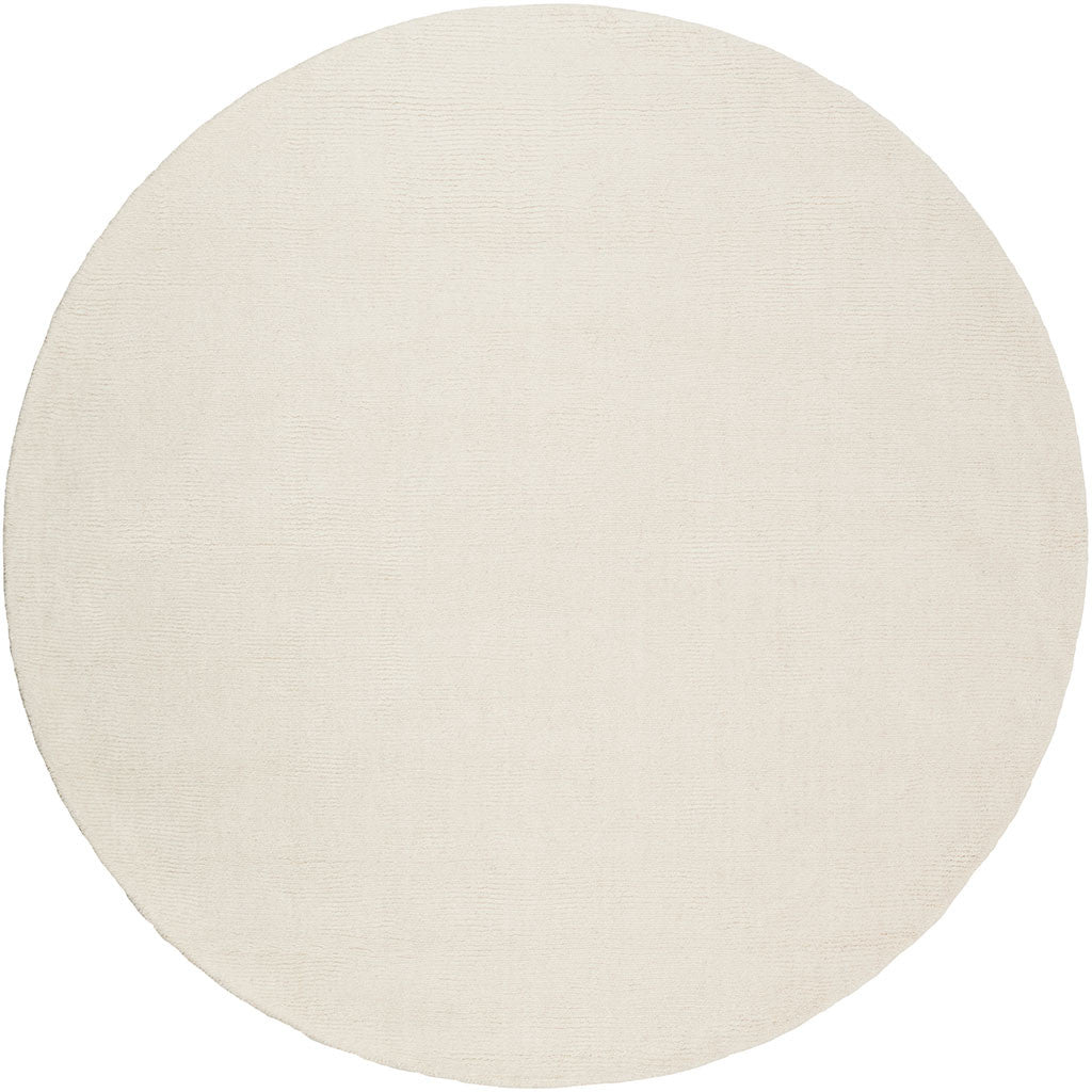 Mystique Light Gray Round Rug